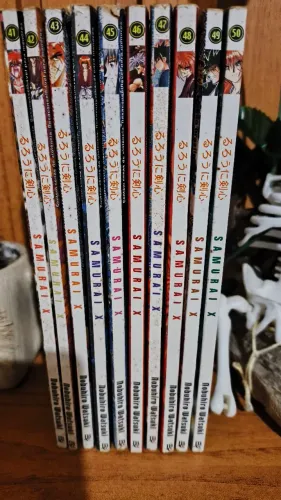 Coleção Samurai X Mangá 41 ao 50