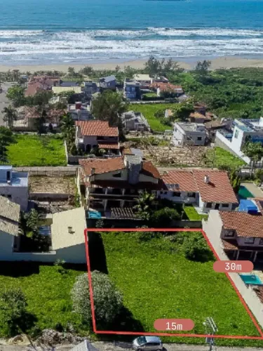 Terreno a 3 quadras do mar em Imbituba/ SC