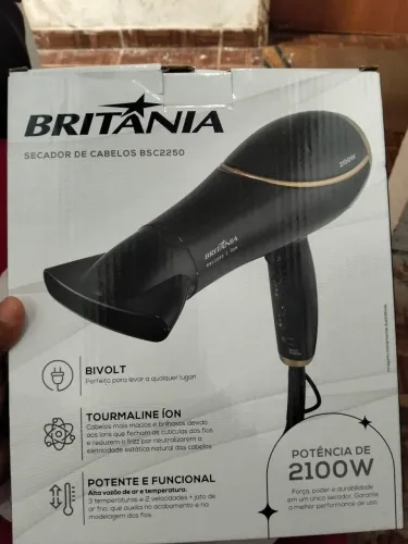Secador Britânico - NOVO , NUNCA USADO.