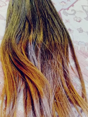 Troco por celular Cabelo fibra premium morena iluminada
