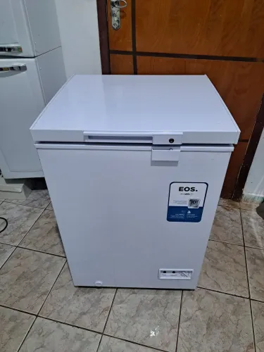 Freezer horizontal EOS 100 litros 10 anos de garantia no comprensor 