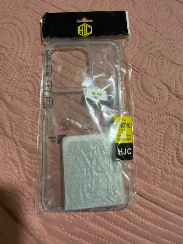 Capa Anti Impacto para Xiaomi Redmi 15C 6.9 Película 3D de Vidro para câmera