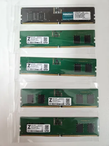 Memórias DDR5 de 8 GB (05 unidades)