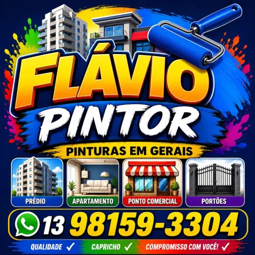 Faço serviços de pintura
