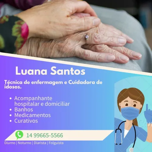 Técnica de enfermagem e Cuidadora 