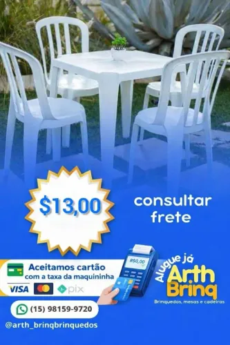 Aluguel jogo de mesa