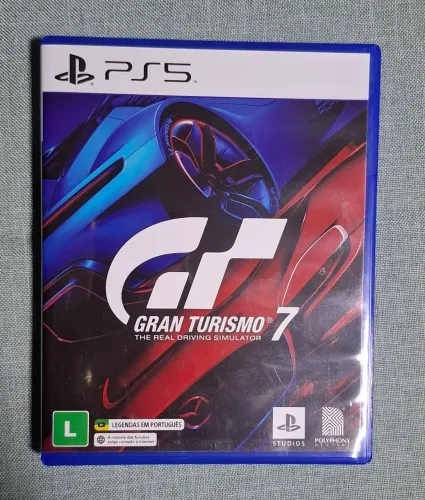 JOGO PS5, GRAN TURISMO 7  THE REAL DRIVING SIMULATOR