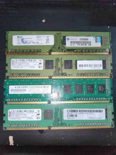 Memorias 4gb ddr3