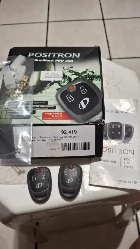 Alarme positron presença c/ 2 controles