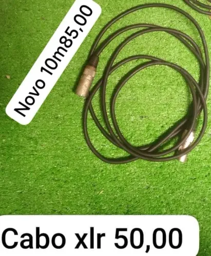 Cabos de microfone 
