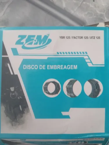 Disco de embreagem YBR 125/ FACTOR 125/ XTZ 125