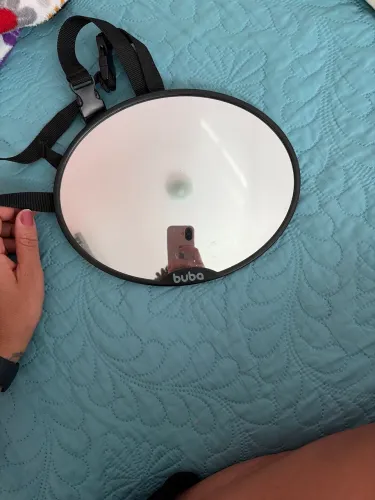 BUBA Espelho Retrovisor Para Banco Traseiro, Preto