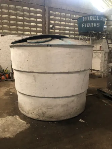 Tanque 10000L - fibra de vidro, com tampa