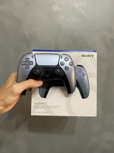 Controle DualSense - Prata - Seminovos