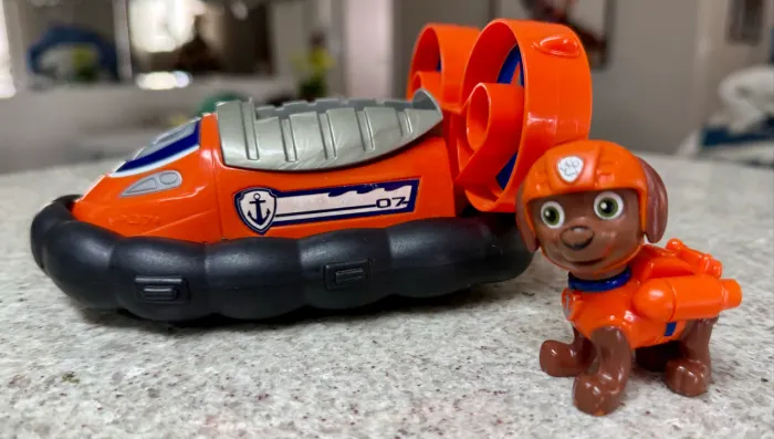 Carrinho Patrulha Canina com Boneco Zuma Original - Ótimo Estado