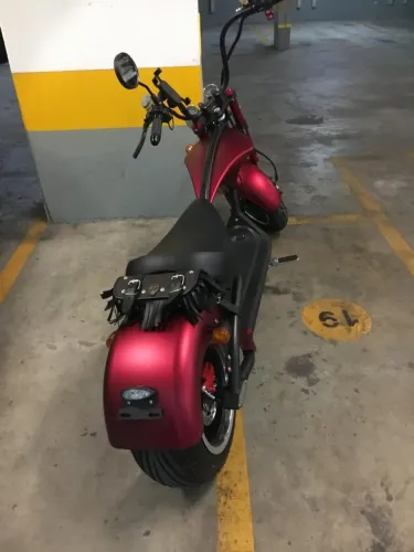 scooter elétrica modelo chopper 3000 watts ano 2022  pouco rodada semi nova 