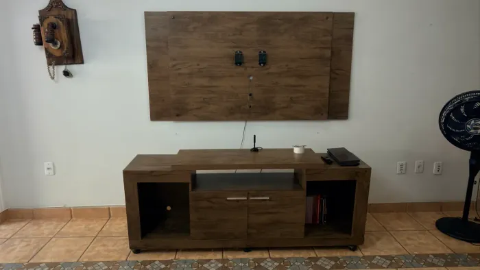 Rack com painel