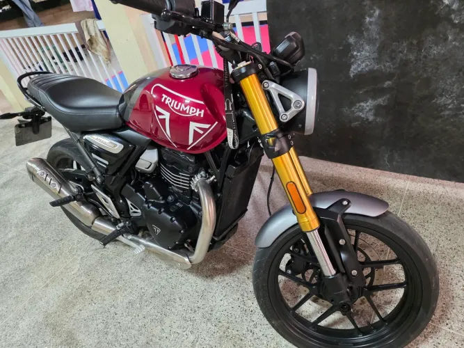 Triumph speed 400 2025 baixei o preço.