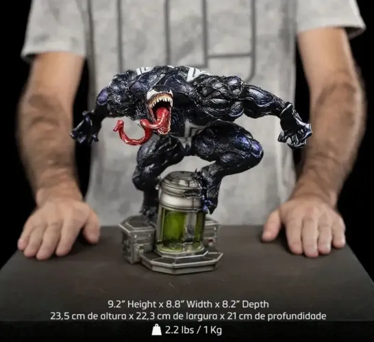 Venom Spiderman vs Villains 1/10 Iron Studios