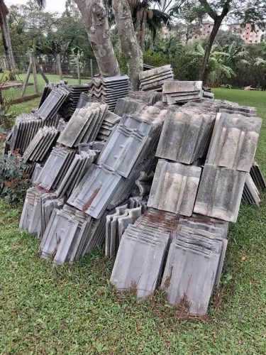 Telha de concreto