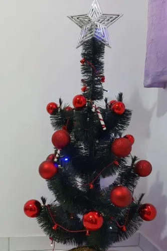 Arvore de Natal completa Pinheiro 80cm