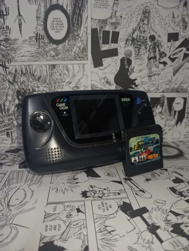Console Game Gear no estado, otimas condições, apenas console e jogo