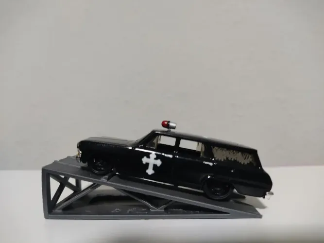 MINIATURA CHEVY WAGON FUNERÁRIA (CUSTOM)