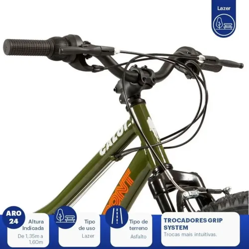 bicicleta caloi aro 24
