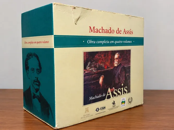 Machado de Assis - Obra Completa em 4 Volumes | Editora Nova Aguilar | Coleção Clássica