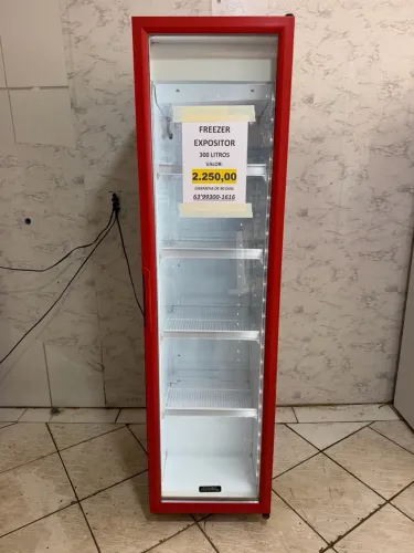 VENDO FREEZER EXPOSITOR SEMINOVO VALOR 2.250,00