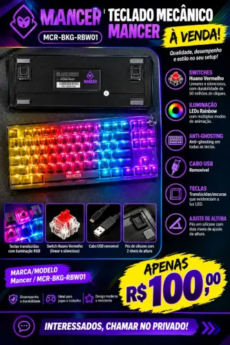 Teclado Mecanico Mancer