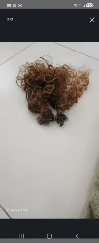 Vendo cabelo cacheados natural humano 