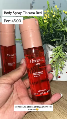 Body Splash Floratta Red