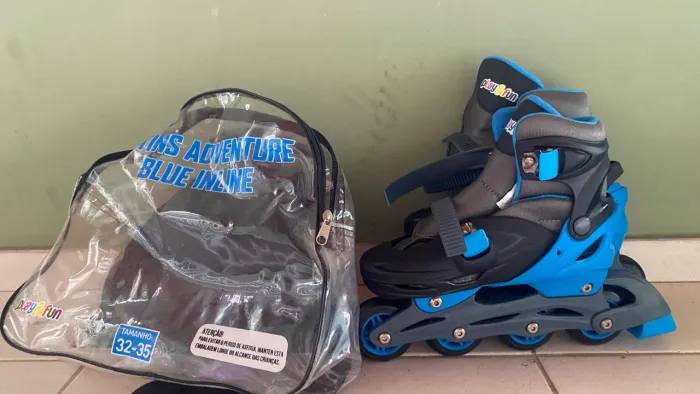 Patins infantil tamanho 32-35