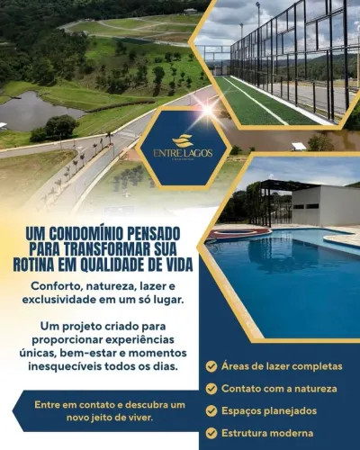OPORTUNIDADE NO CONDOMÍNIO ENTRE LAGOS Q. 16 Lt. 10 - SENADOR CANEDO
