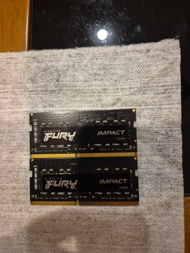 Memória  ddr4 16gb cada 499,00