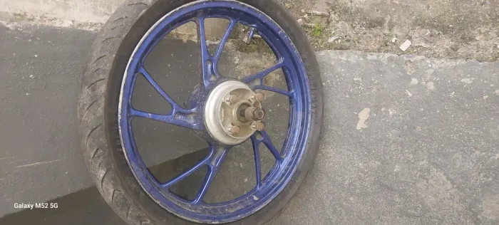 Roda traseira pé de galinha