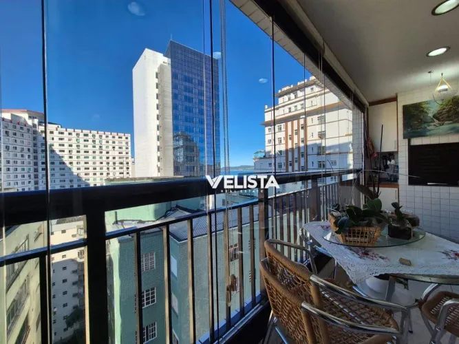 Apartamento com Varanda Gourmet Vista Mar, 2 dormitórios à venda, 86 m² por R$ 890.000 - J