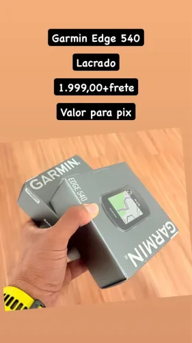 Garmin Edge 540, Produto Novo
