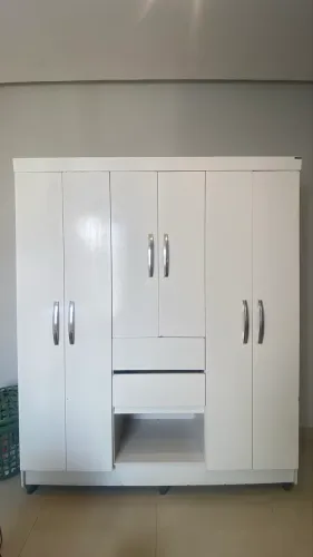 Guarda-roupa branco à venda! (Pra sair logo)