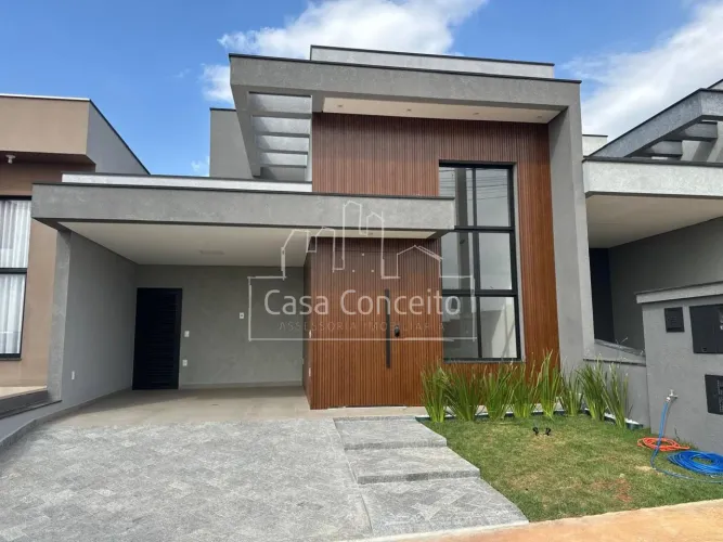 Casa de Condomínio Para Vender com 3 quartos 1 suíte - Condomínio Villagio Wanel - Jardim