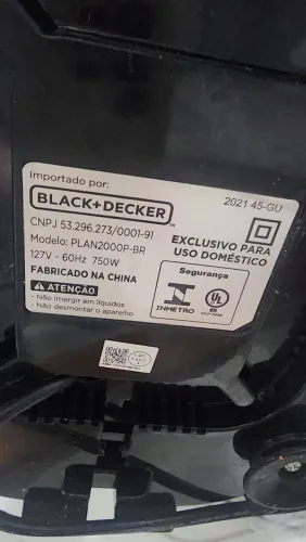 bateidera black e decker 127v
