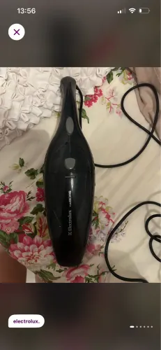 aspirador de pó de mão eletrolux 110v funcionando perfeitamente