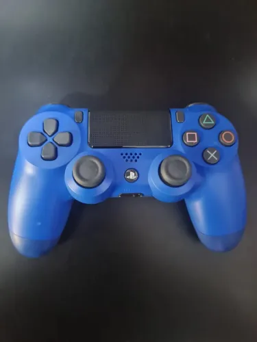 Controle de Playstation 4 Original Azul.