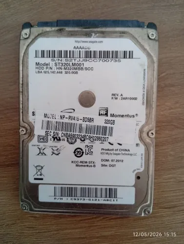 HD sata de 320 gb