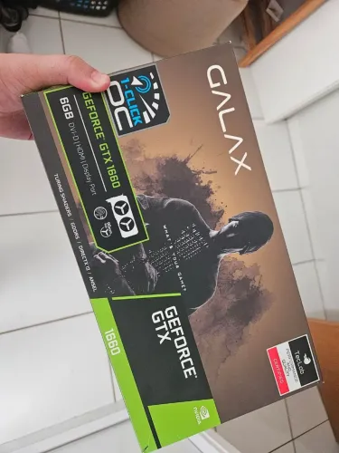 Placa de Vídeo GTX 1660 GALAX 6gb 