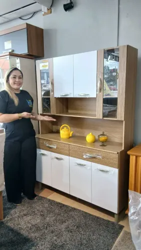 COZINHA 100% MDF COM 8 PORTAS