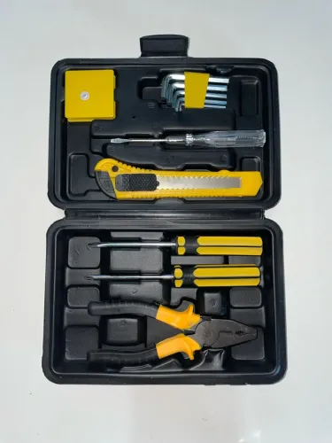 ? Kit de Ferramentas 12 Peças com Maleta - Novo