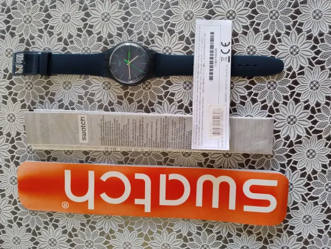 Relógio Swatch Blue Rebel Suon700 - Raridade