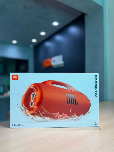 JBL Boombox 4 - Laranja Nova Lacrada Garantia Loja Física